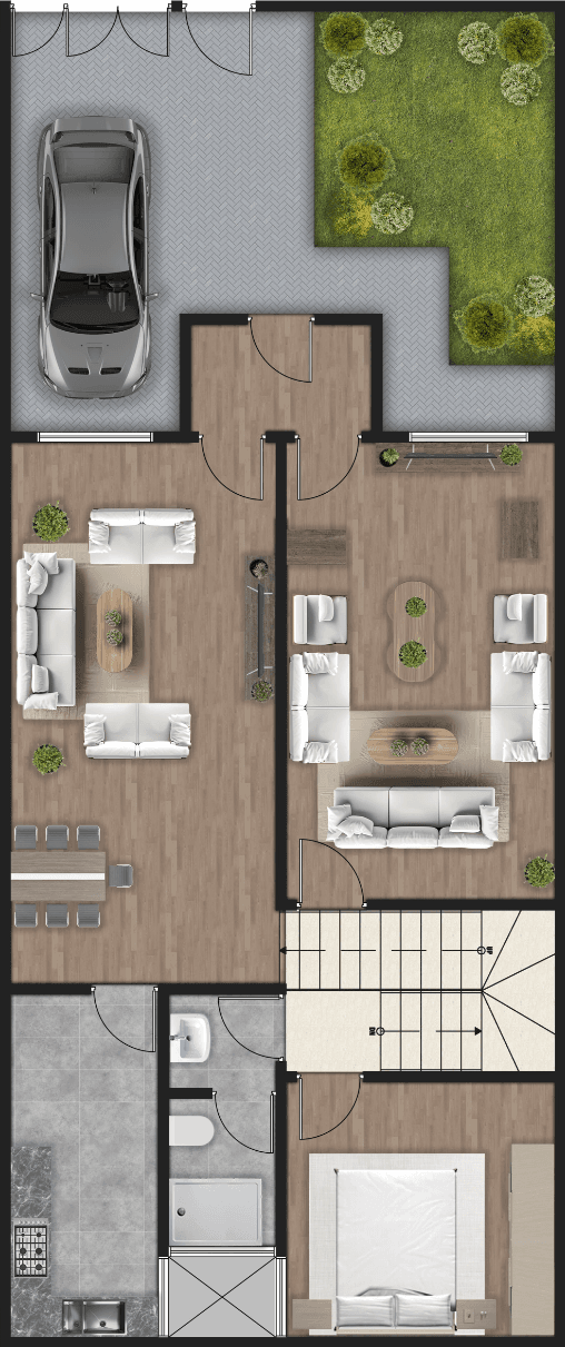1 Bedroom Apartment (Type A)